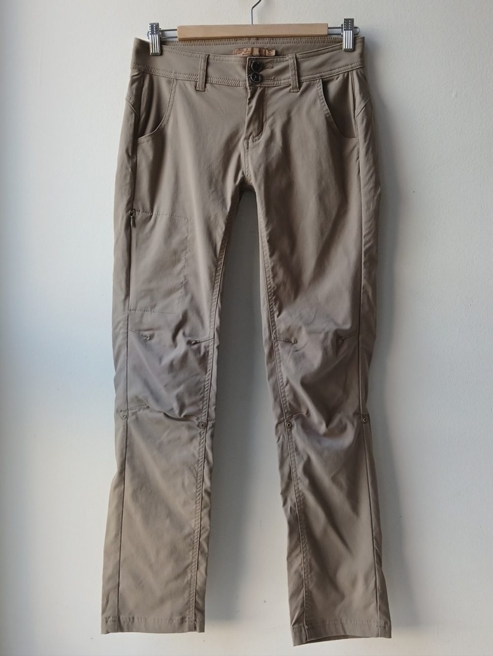 Prana Straight Halle Pants Tan Women's 2